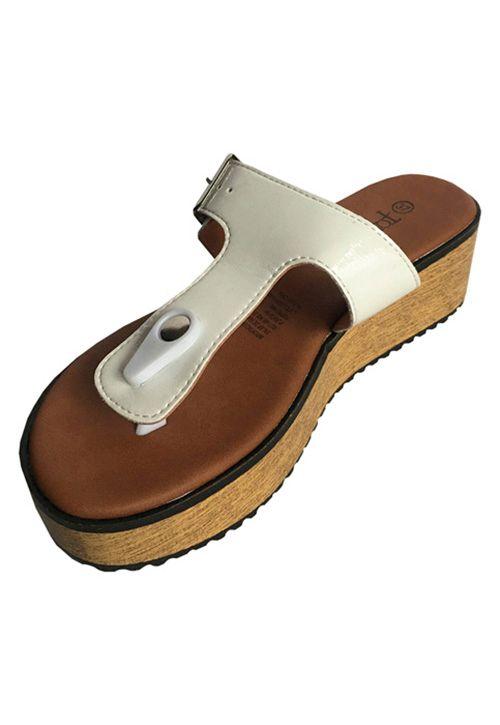 Sandalia Ecocuero ZAY32 Blanco-3