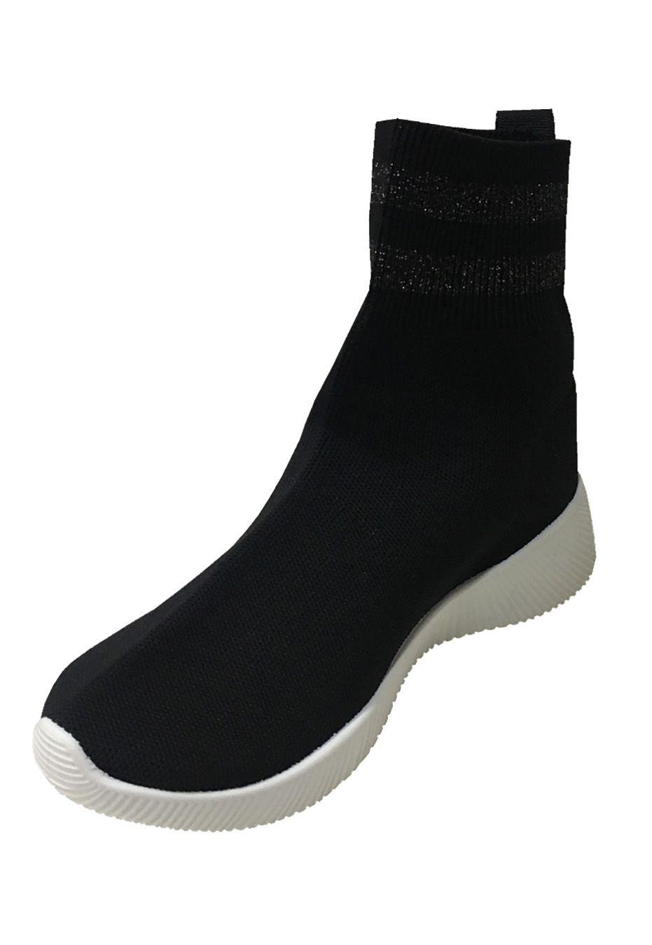 Zapatilla Tela ZAX06 Negro-3