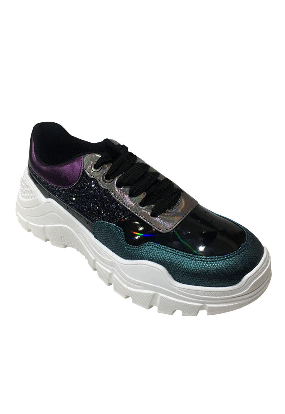 Zapatilla Ecocuero ZAX27 Negro-1