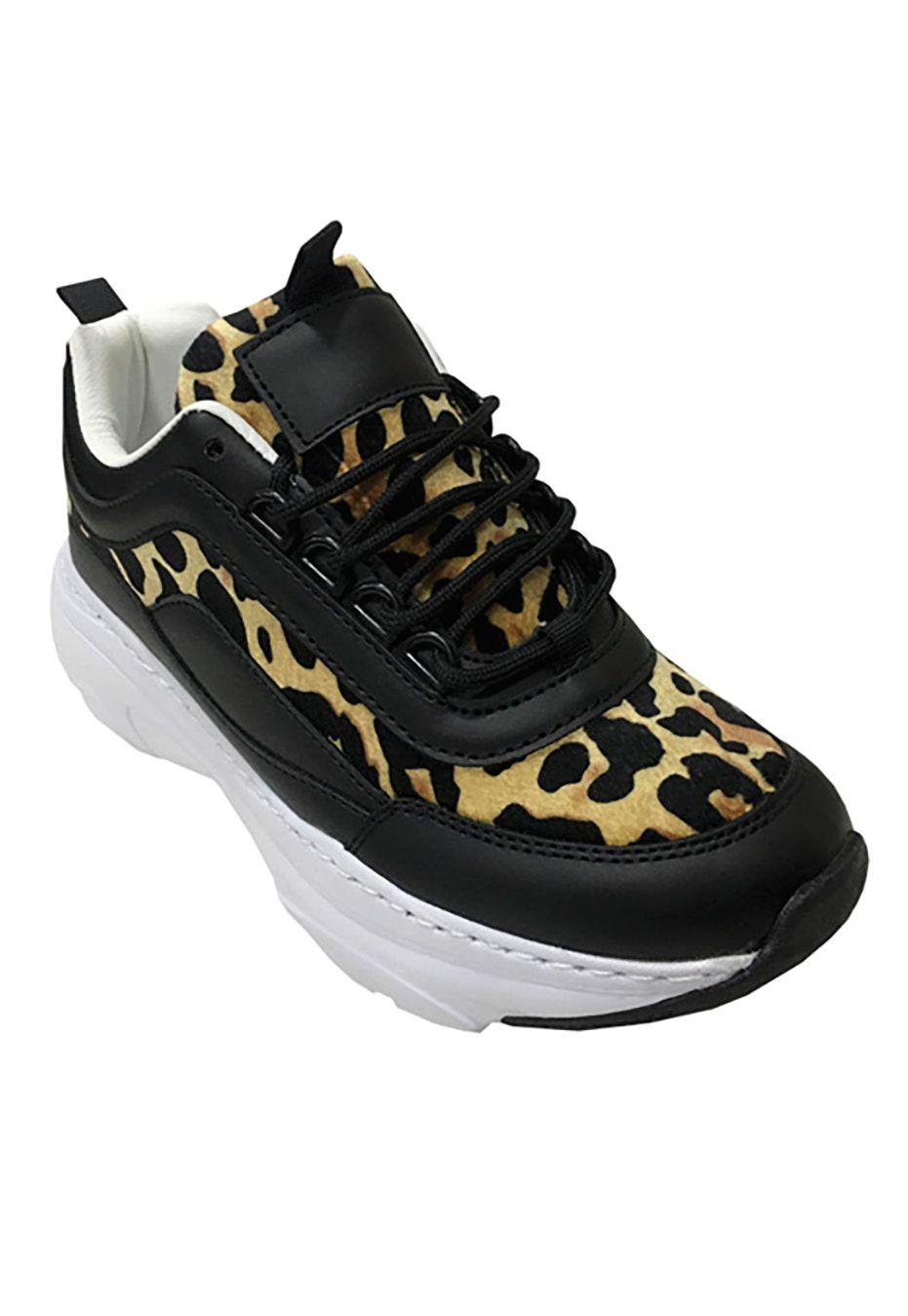 Zapatillas Ecocuero ZAX43 Negro-1