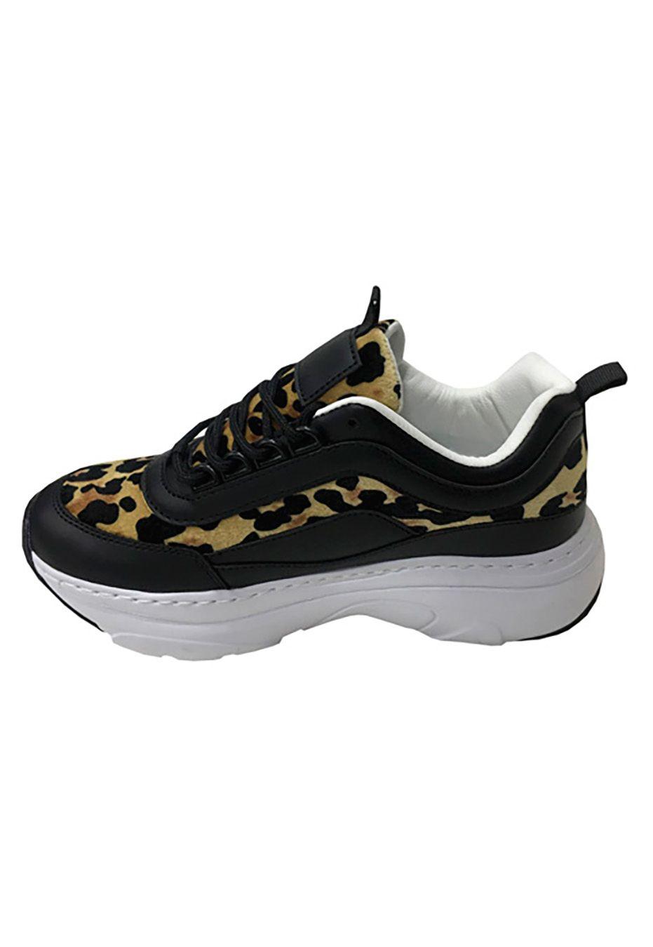 Zapatillas Ecocuero ZAX43 Negro-4
