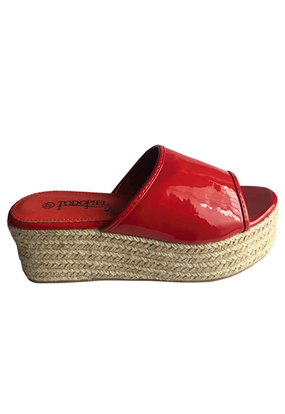 Sandalia Ecocuero ZAY61 Rojo-0