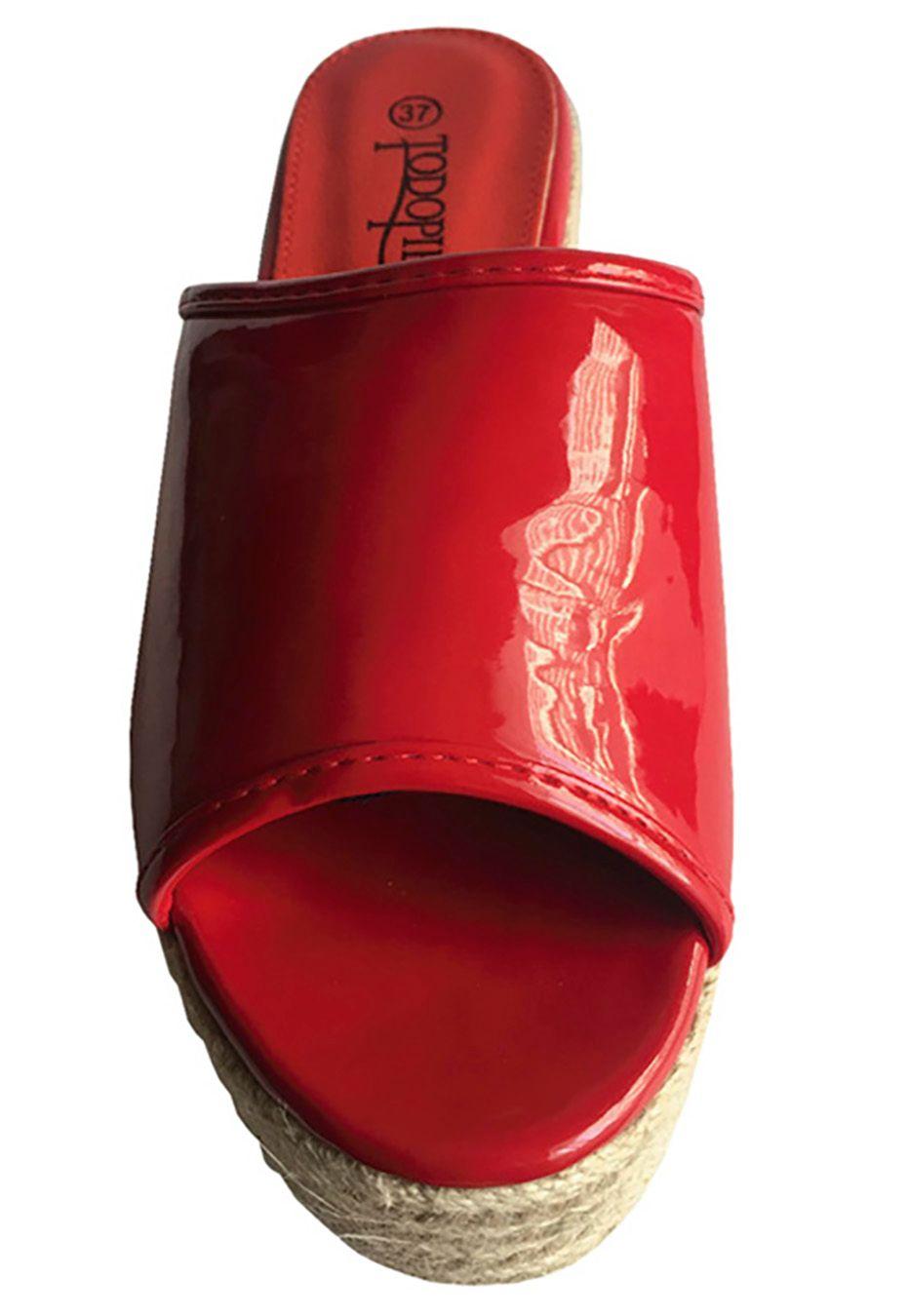 Sandalia Ecocuero ZAY61 Rojo-2