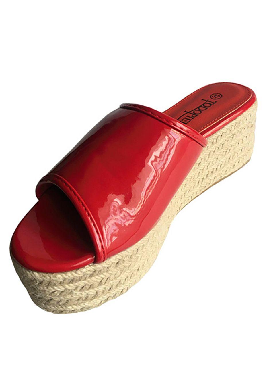 Sandalia Ecocuero ZAY61 Rojo-3