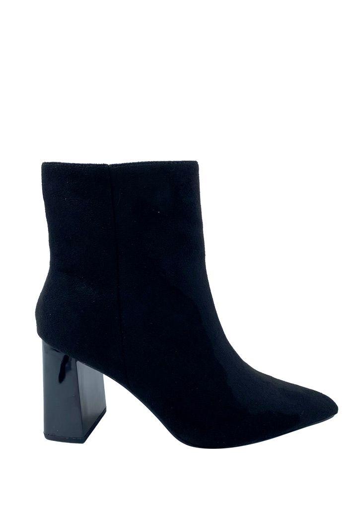 Botin ZAZ89 Gamuza Ecológica Negro-0