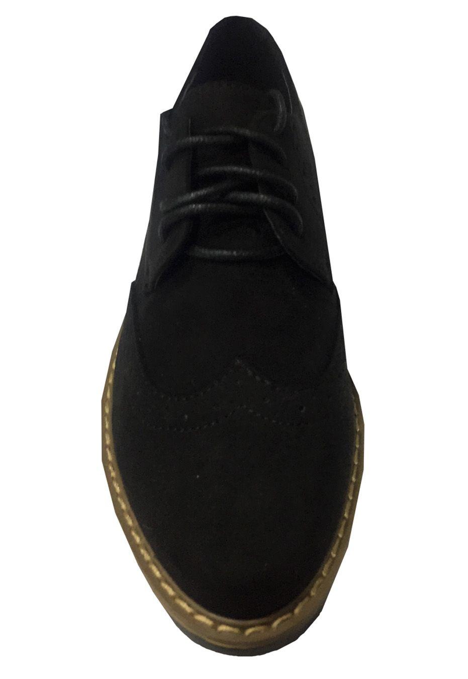 Oxford Gamuza Ecológica  ZAW40 Negro-2