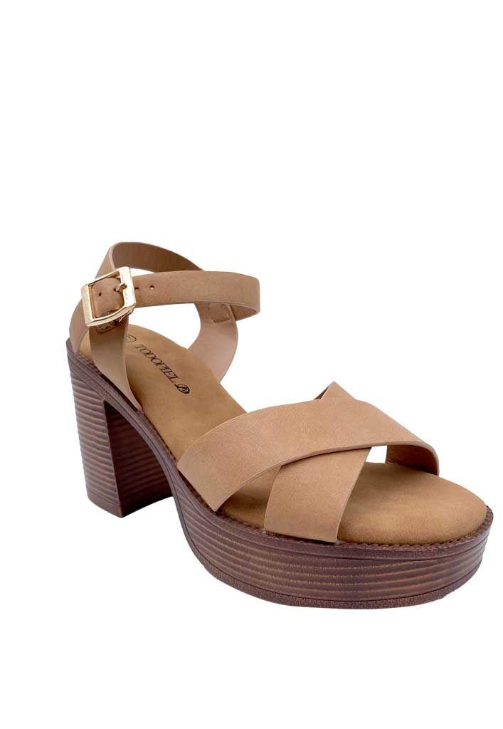 Sandalia Mujer Beige ZB031-1