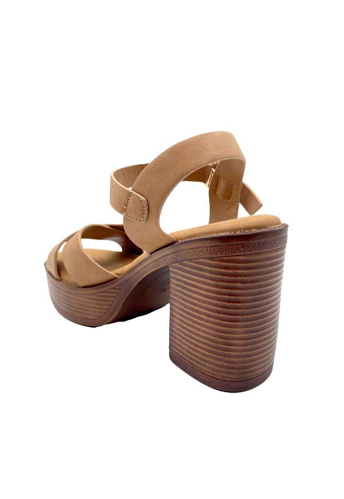 Sandalia Mujer Beige ZB031-4