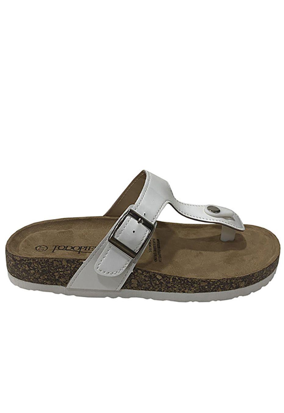 Sandalia Ecocuero ZAW03 Blanco Charol-0