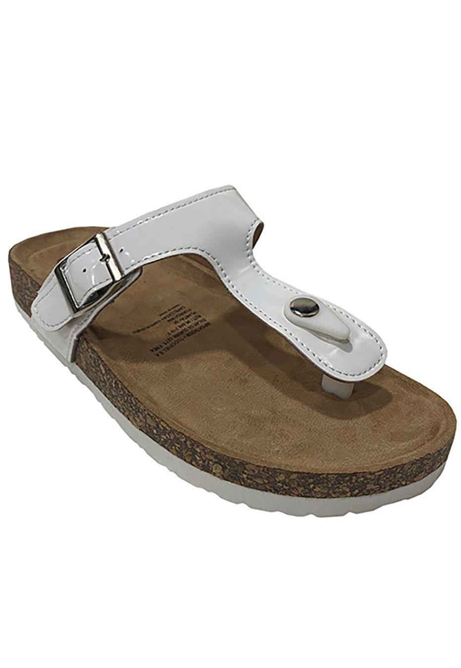 Sandalia Ecocuero ZAW03 Blanco Charol-1