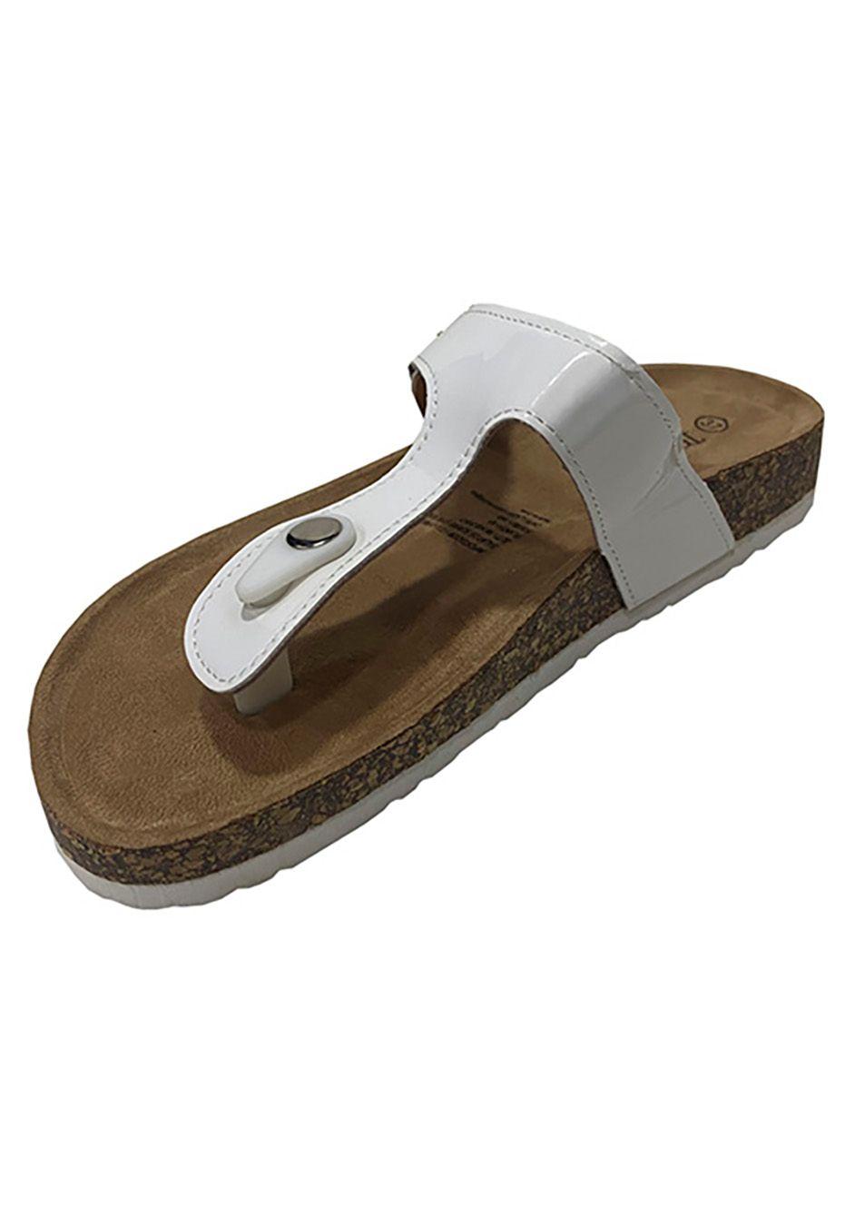 Sandalia Ecocuero ZAW03 Blanco Charol-3