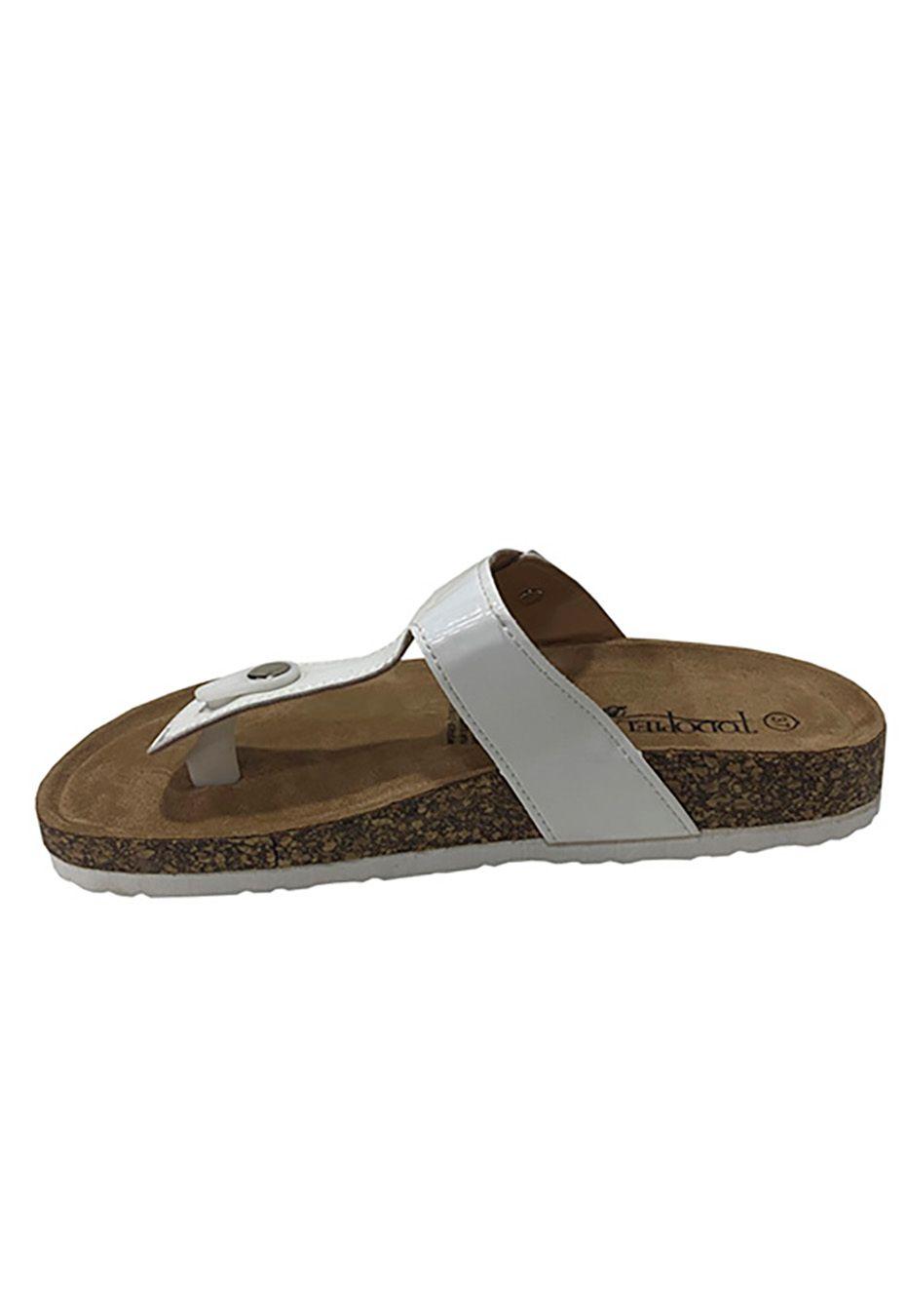 Sandalia Ecocuero ZAW03 Blanco Charol-4