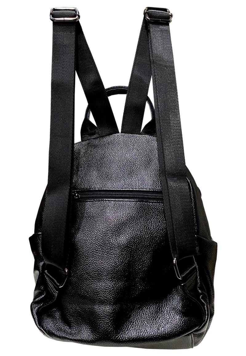 Mochila Cuero CRU43 Negro-2