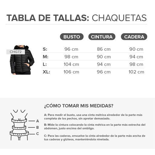 Parka CHG72 Poliéster Negro-3