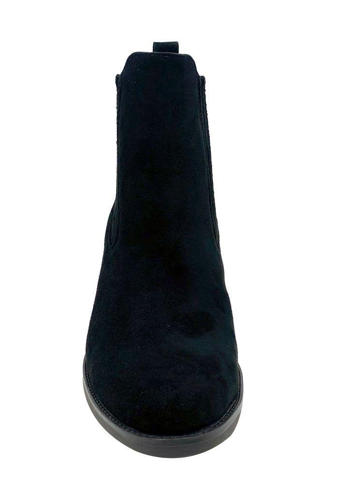 Botin ZAZ94 Gamuza Ecológica Negro-2
