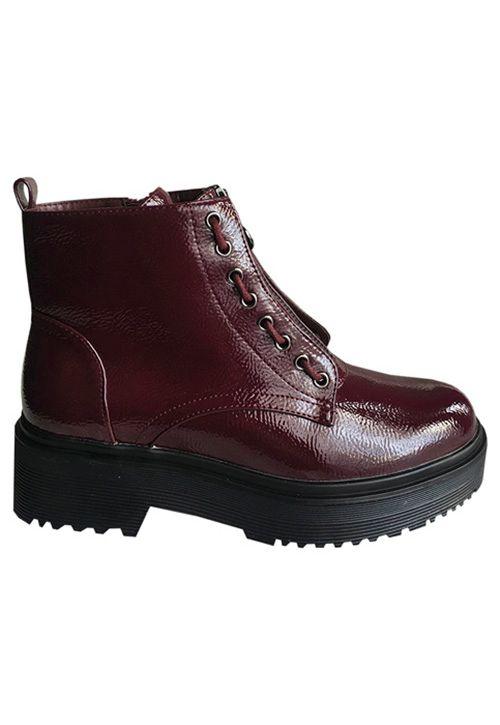 Botín Ecocuero ZAX78 Burdeo-0