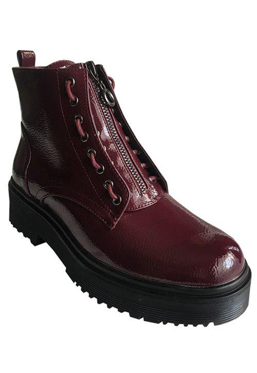 Botín Ecocuero ZAX78 Burdeo-1