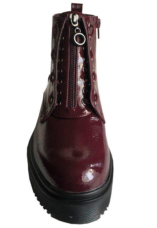 Botín Ecocuero ZAX78 Burdeo-2
