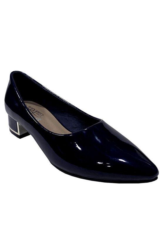 Ballerina Ecocuero ZAU20 Navy-1