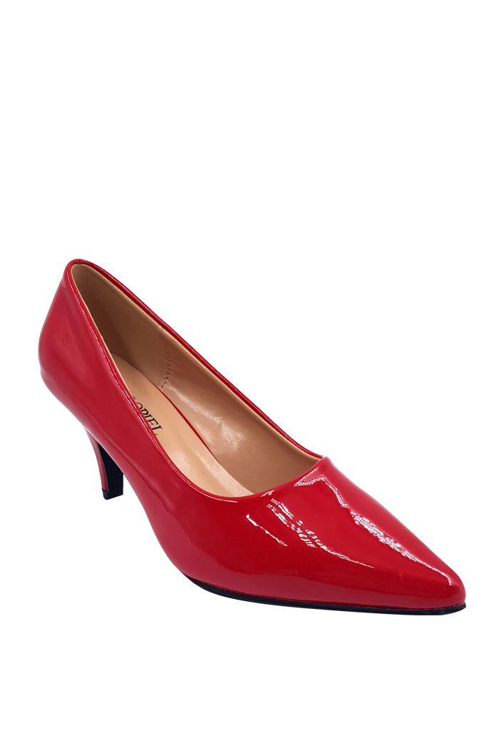 Zapato Reina Ecocuero ZAW42 Rojo-1