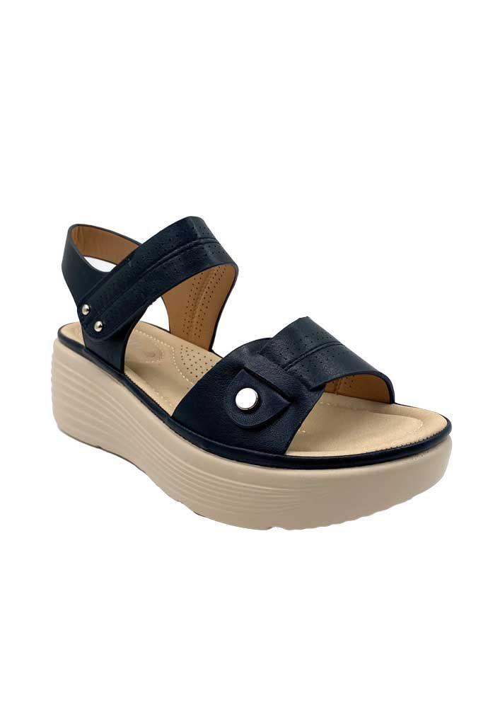 Sandalia Mujer Negro ZB027-1