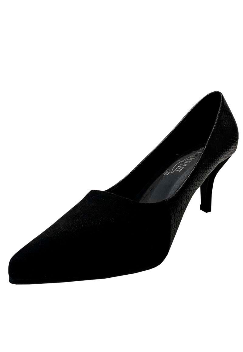Zapato Reina Ecocuero ZAU30 Negro-3