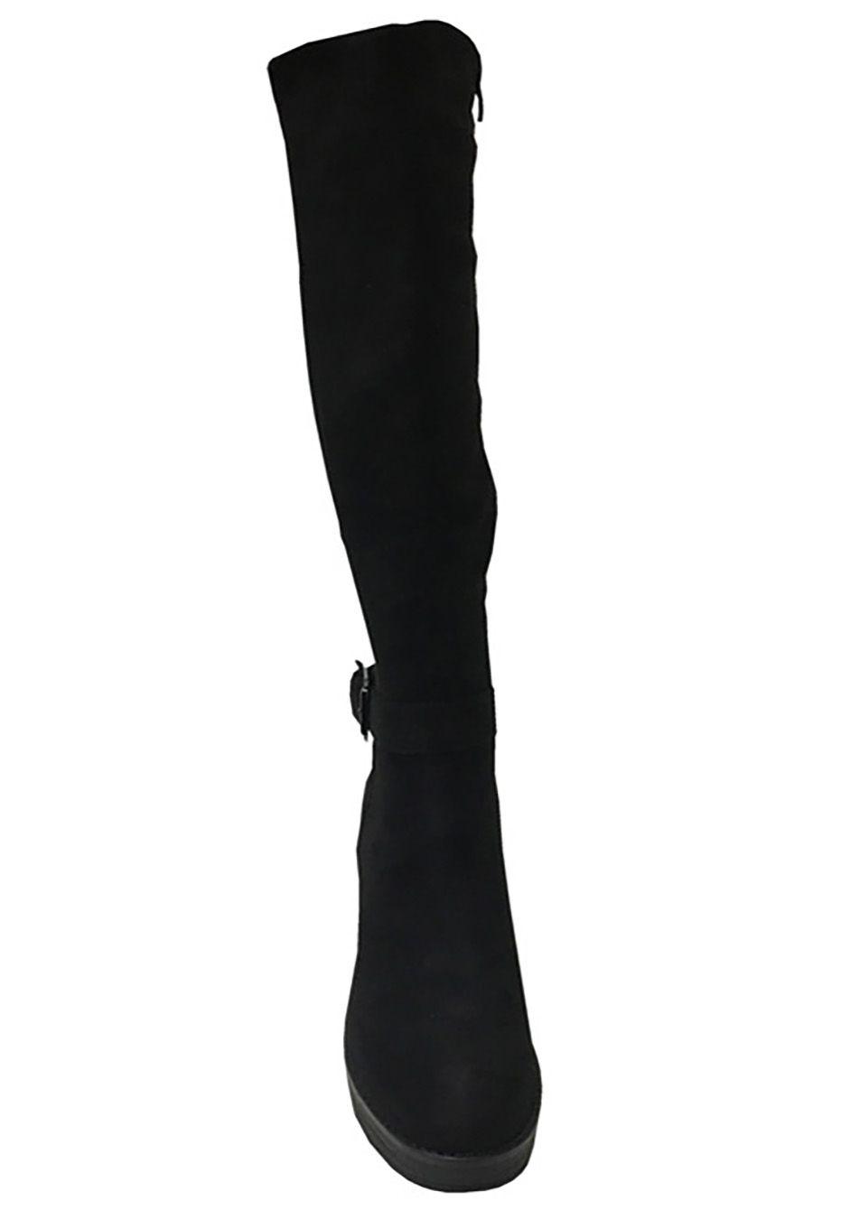 Bota Gamuza Ecológica ZAW60 Negro-2