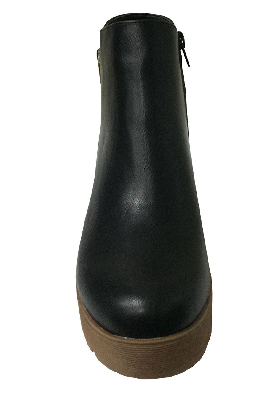 Botín Ecocuero  ZAV13 Negro-2