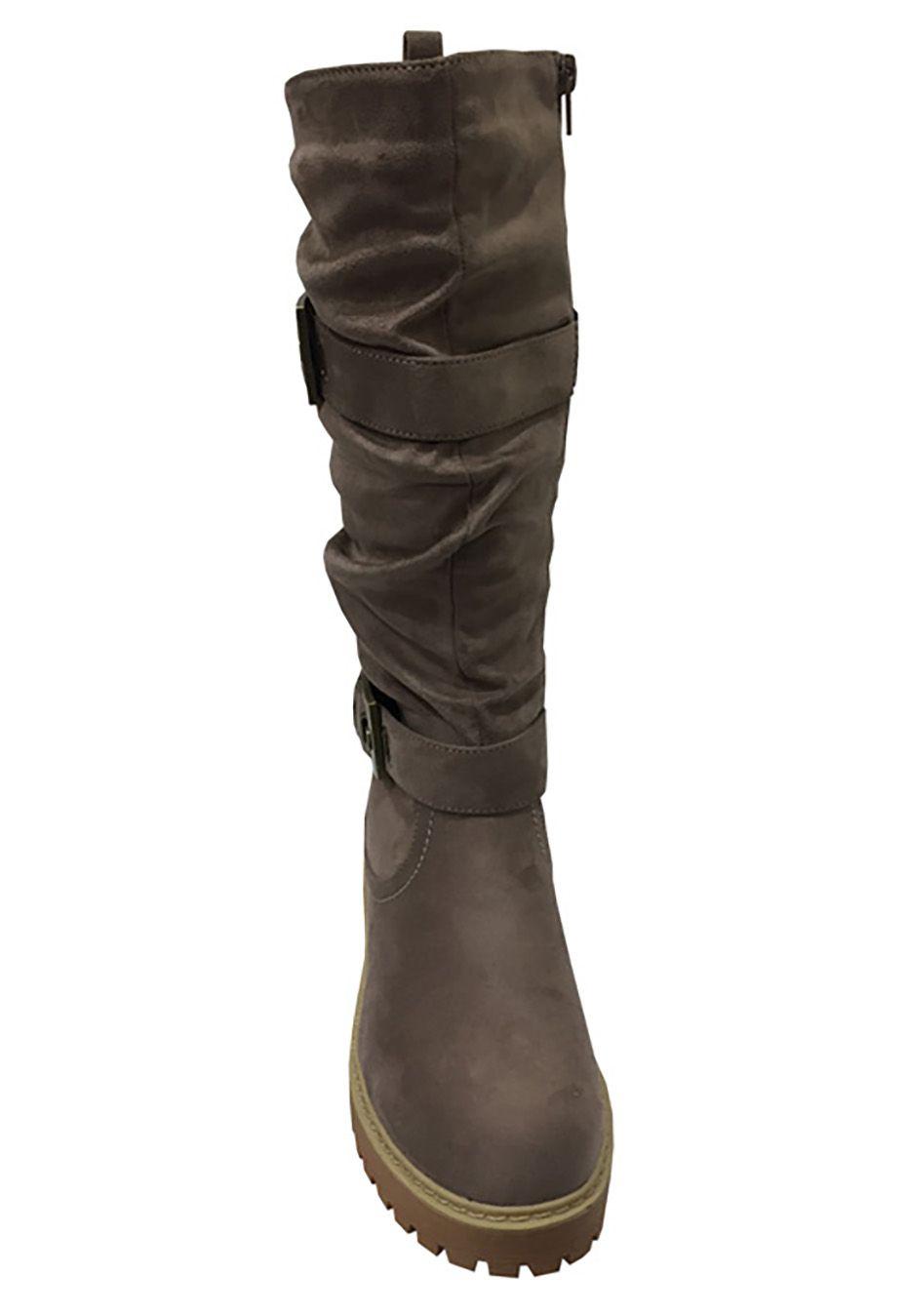 Bota Gamuza Ecológica ZAV21 Nude-2