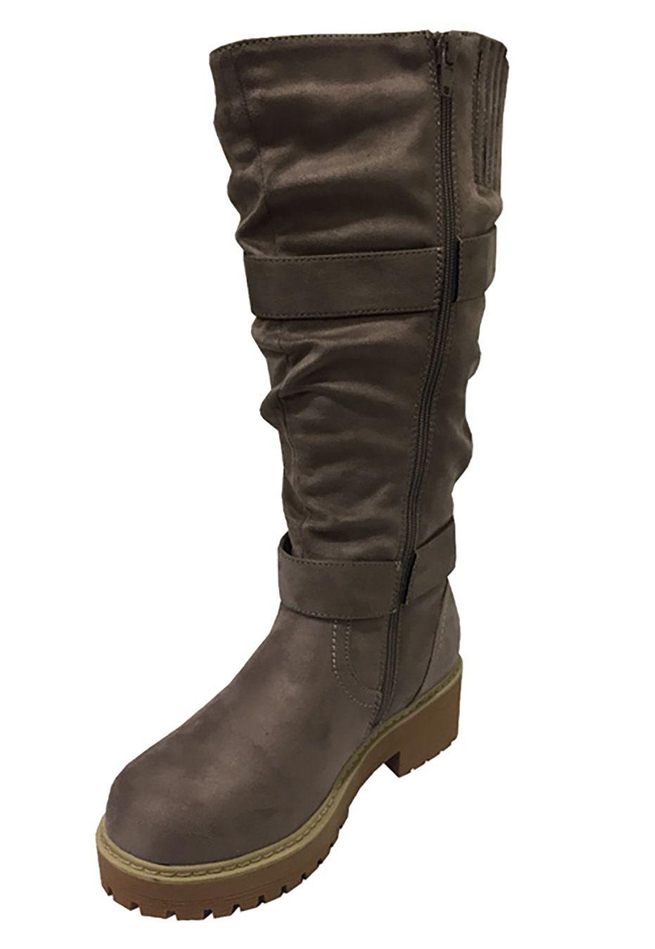 Bota Gamuza Ecológica ZAV21 Nude-3