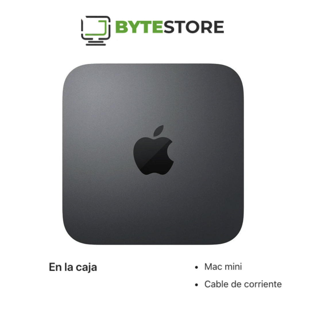 Apple Mac Mini Late 2018 Intel Core I7 3.2 Ghz 32GB RAM 256GB SSD A2347 - Reacondicionado GradoA-2