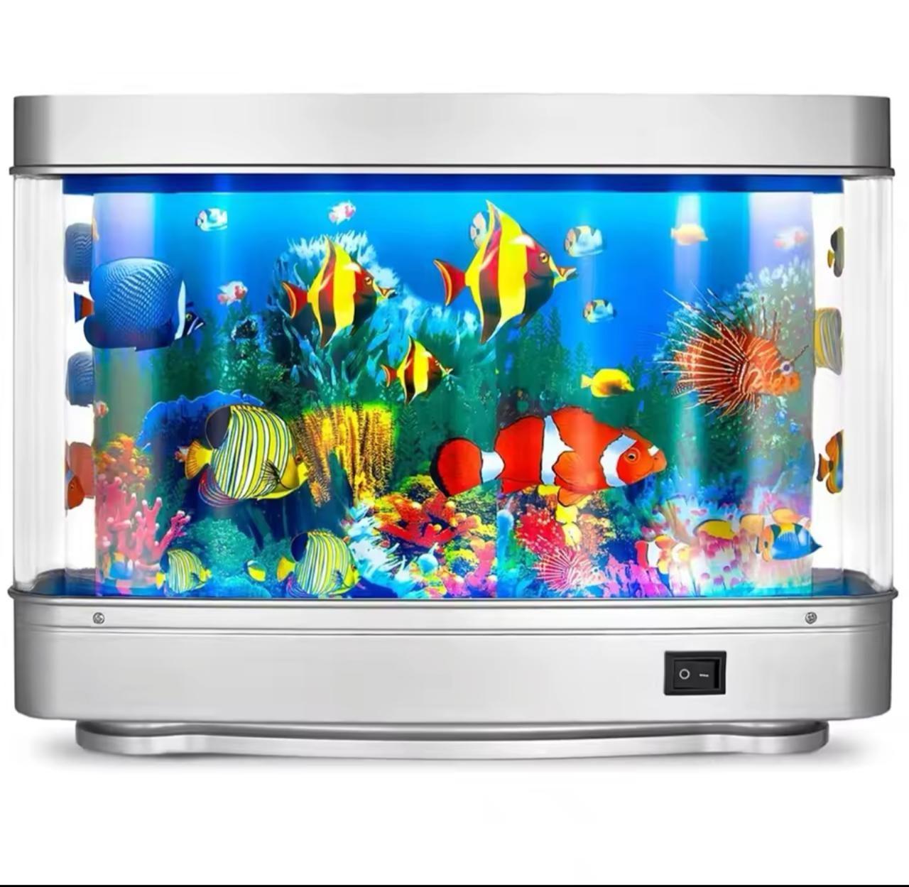 Lampara Acuario Decorativa Peces Tropicales-0