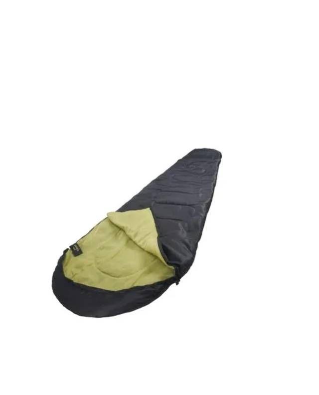 Saco de dormir estandar con capucha color Negro-2