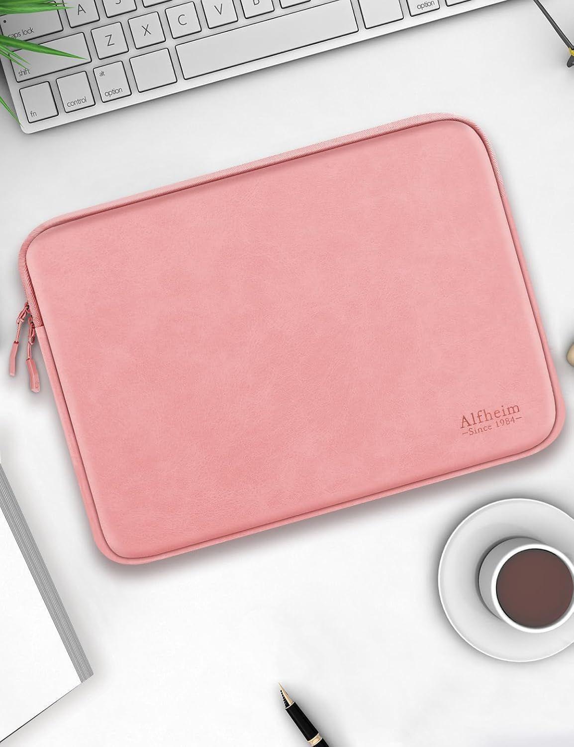 Funda de tela tipo EVA para Notebook 14 rosado-0