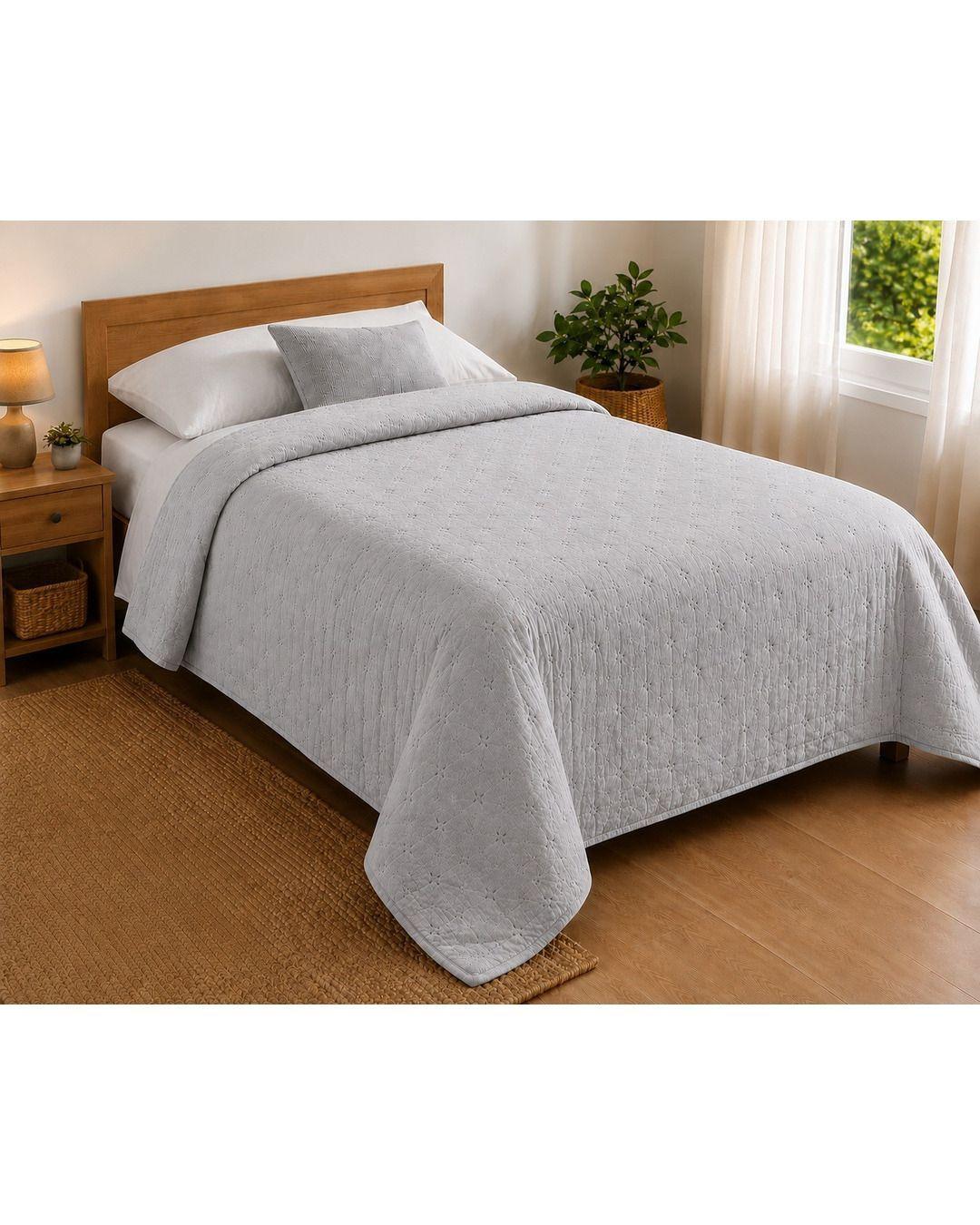 QUILT de verano 1 y media plazas 2 x 2 20 mt bordes largos-0