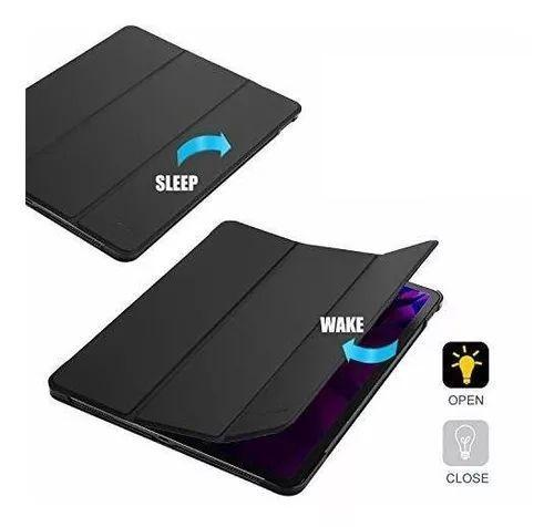 Carcasa simple para iPAD 12.9  2020 NEGRO revisa tu modelo-2