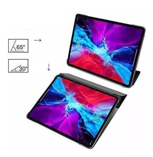 Carcasa simple para iPAD 12.9  2020 NEGRO revisa tu modelo-4