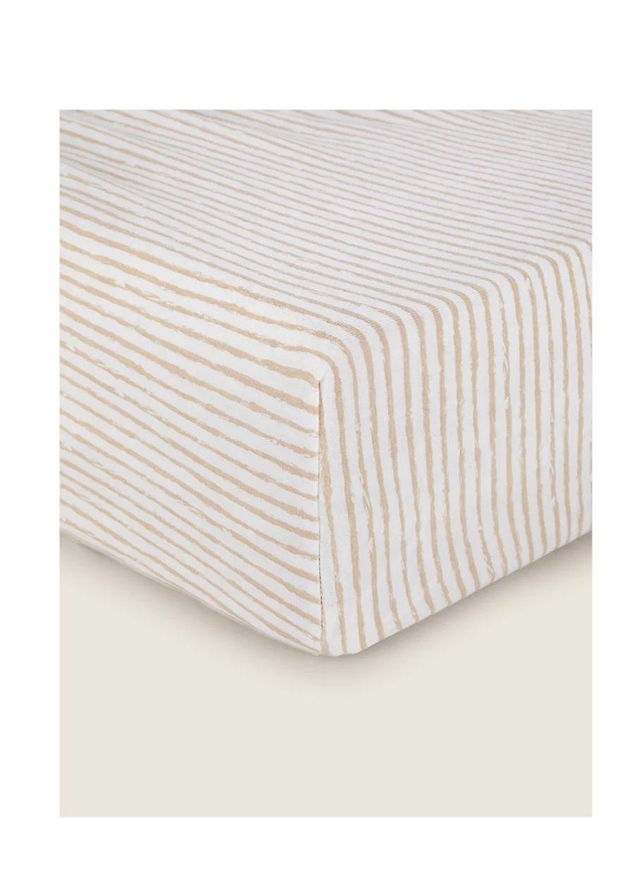 Set 2 sabanas bajeras jersey algodon para cuna grande 70 x 140 x 18cm DISENOS-2