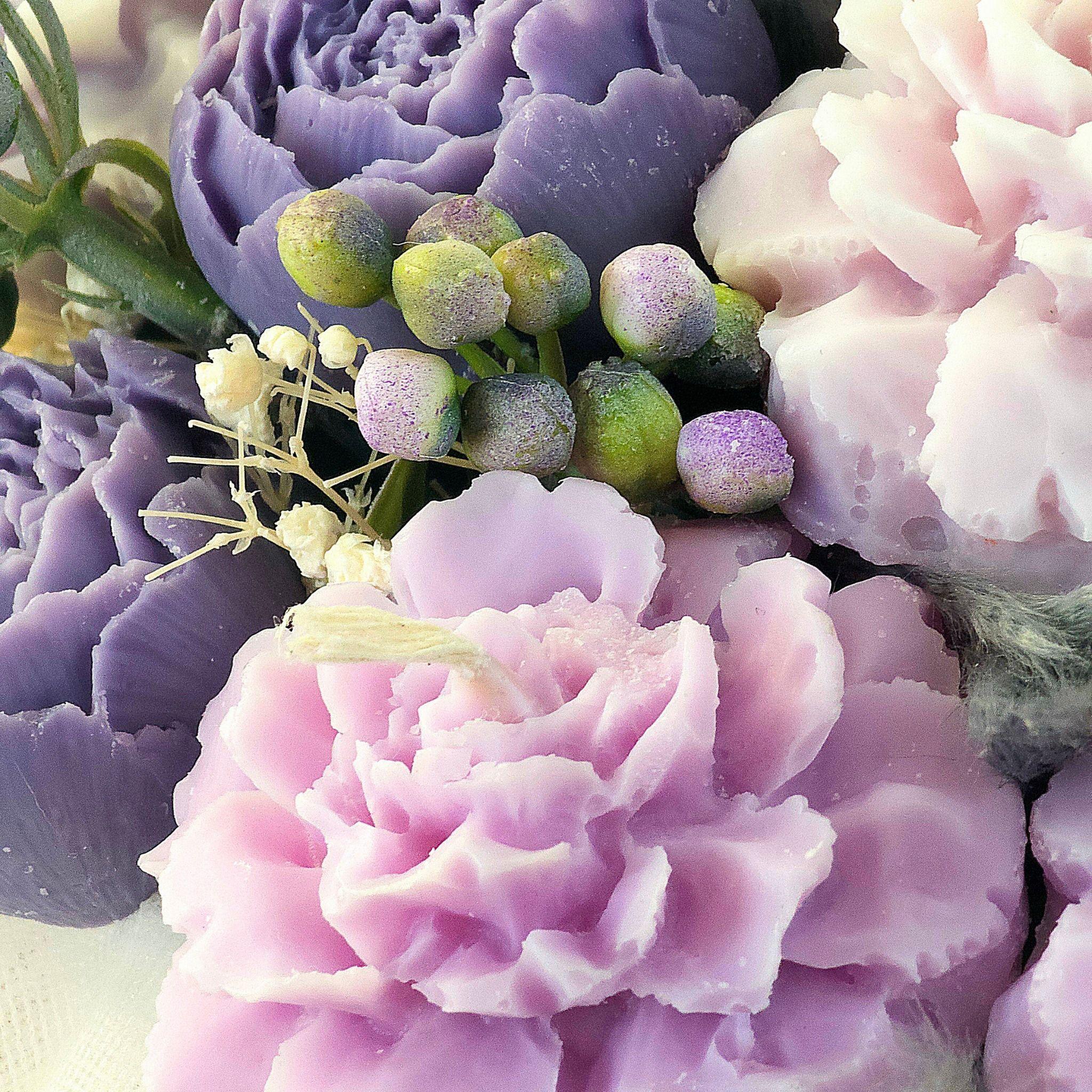 Bouquet de Flores de Cera Zen Aromas Rincón de Lavanda-2