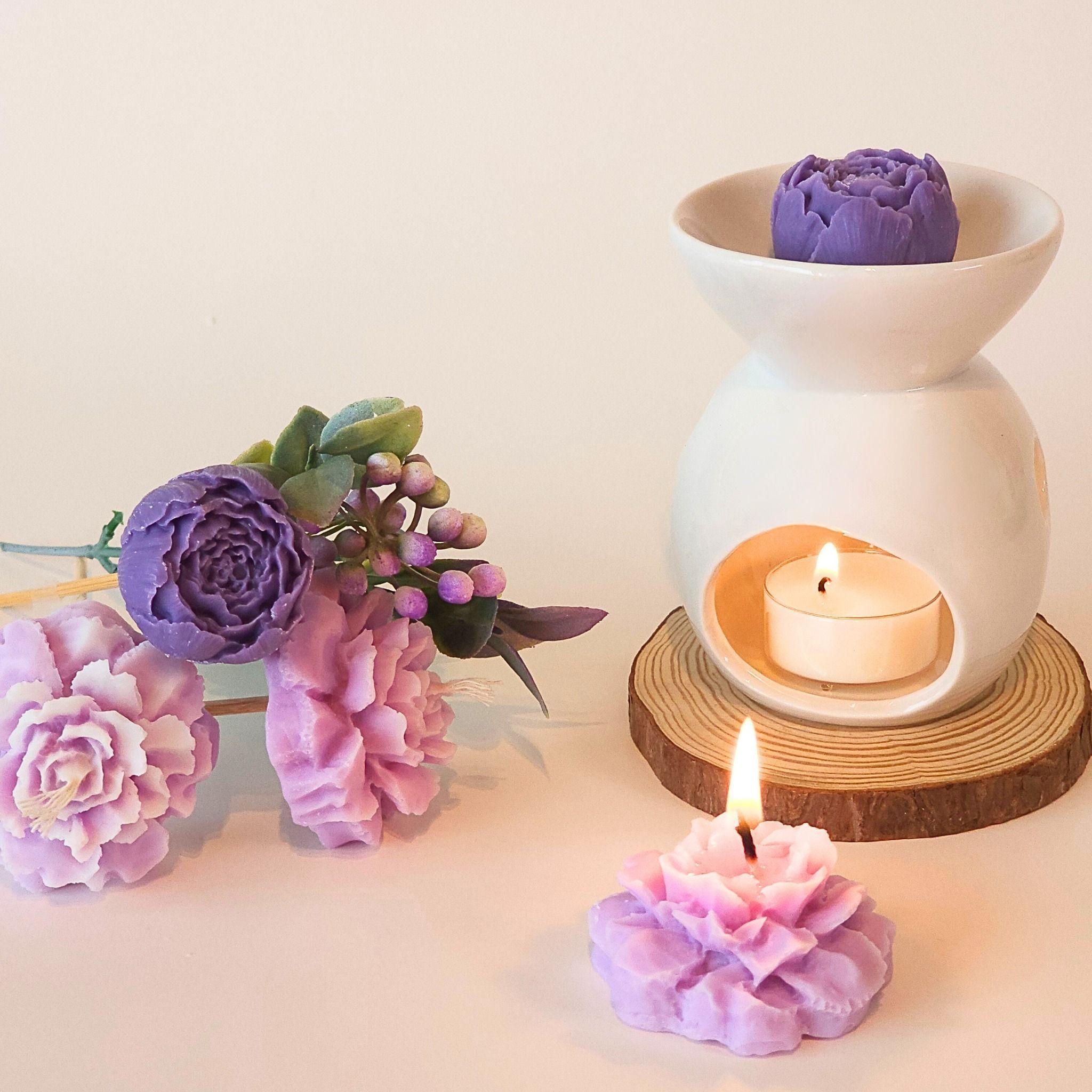 Bouquet de Flores de Cera Zen Aromas Rincón de Lavanda-4