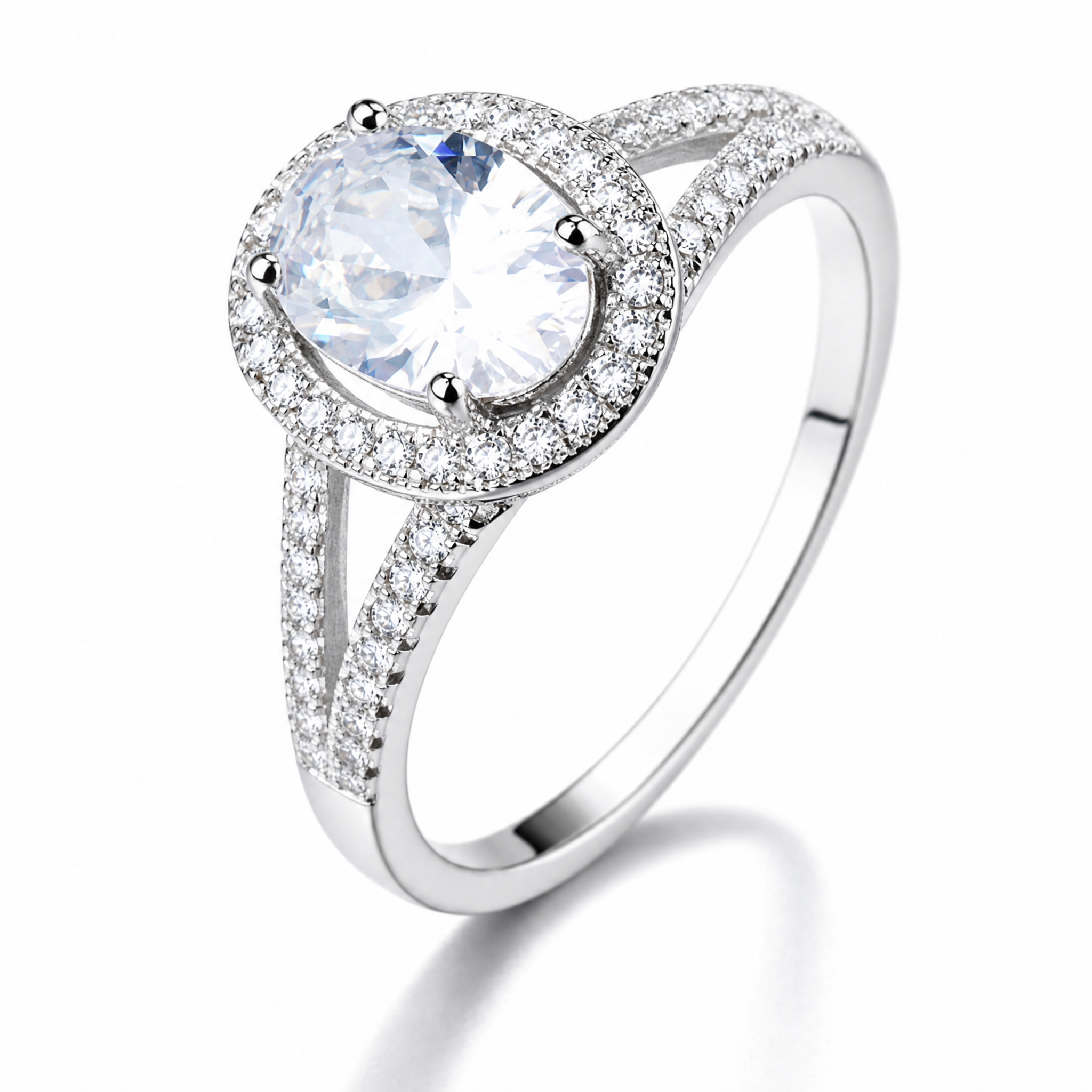 Anillo Plata 925 Solitario Elegante Circones Compromiso-0
