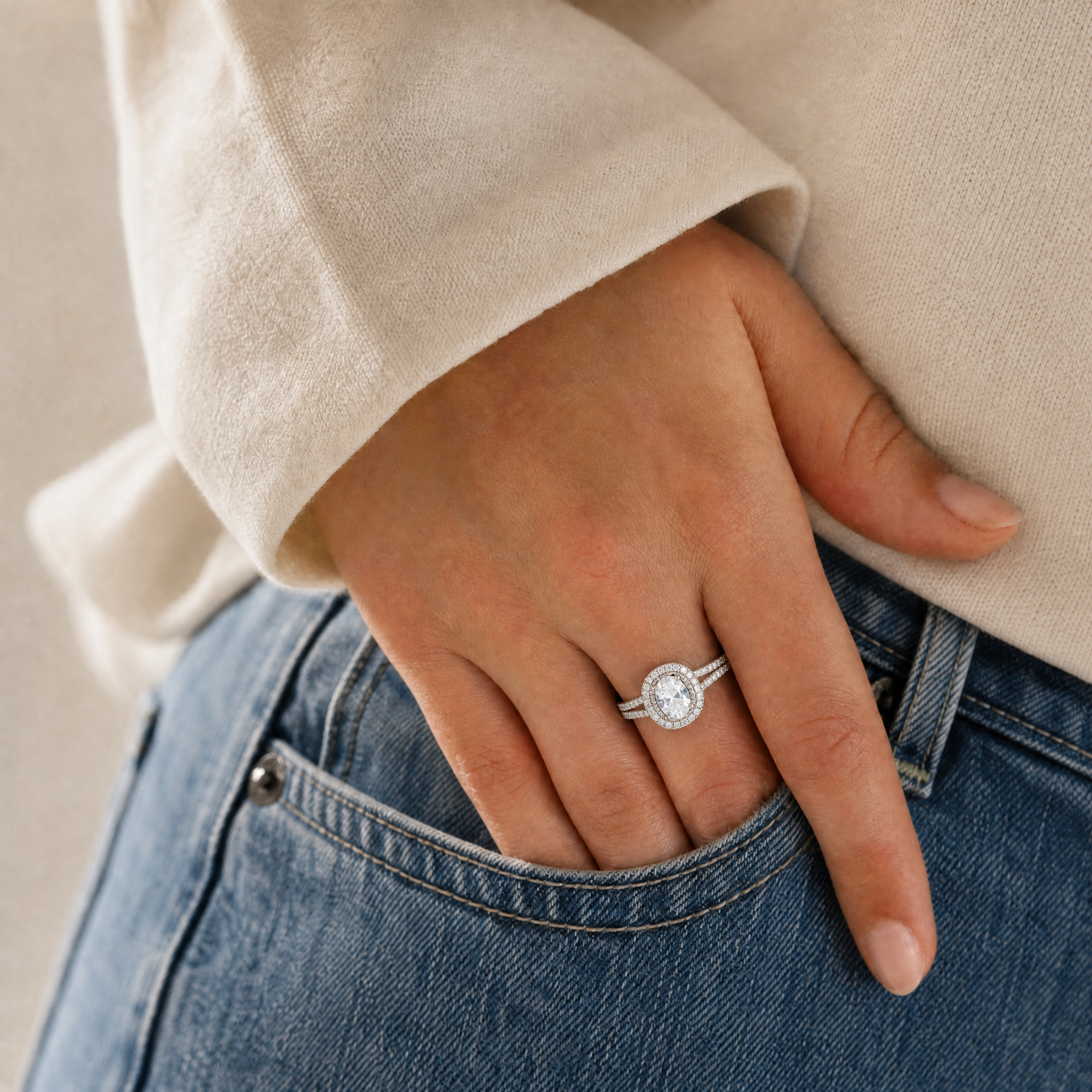 Anillo Plata 925 Solitario Elegante Circones Compromiso-4