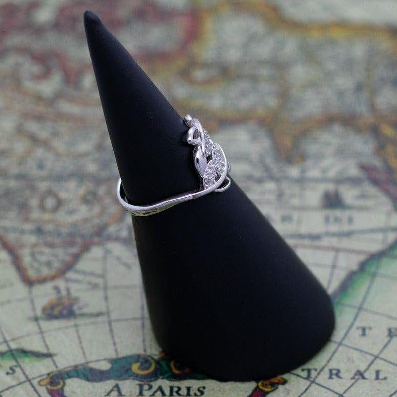 Anillo Plata 925 Mujer Espigas Diseño Juvenil Moderno-4