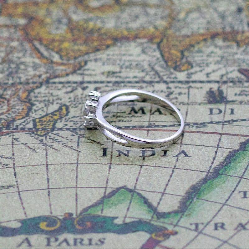 Anillo Plata 925 Mujer Flor Elegante Circones Compromiso-6