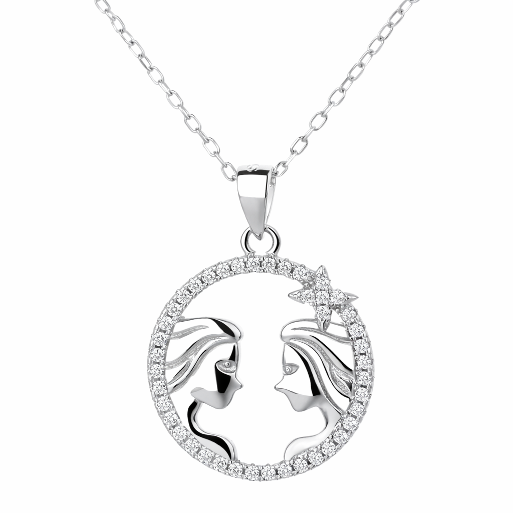 Joya Collar Plata 925 Mujeres Libres Fuertes Independientes Plateado-0