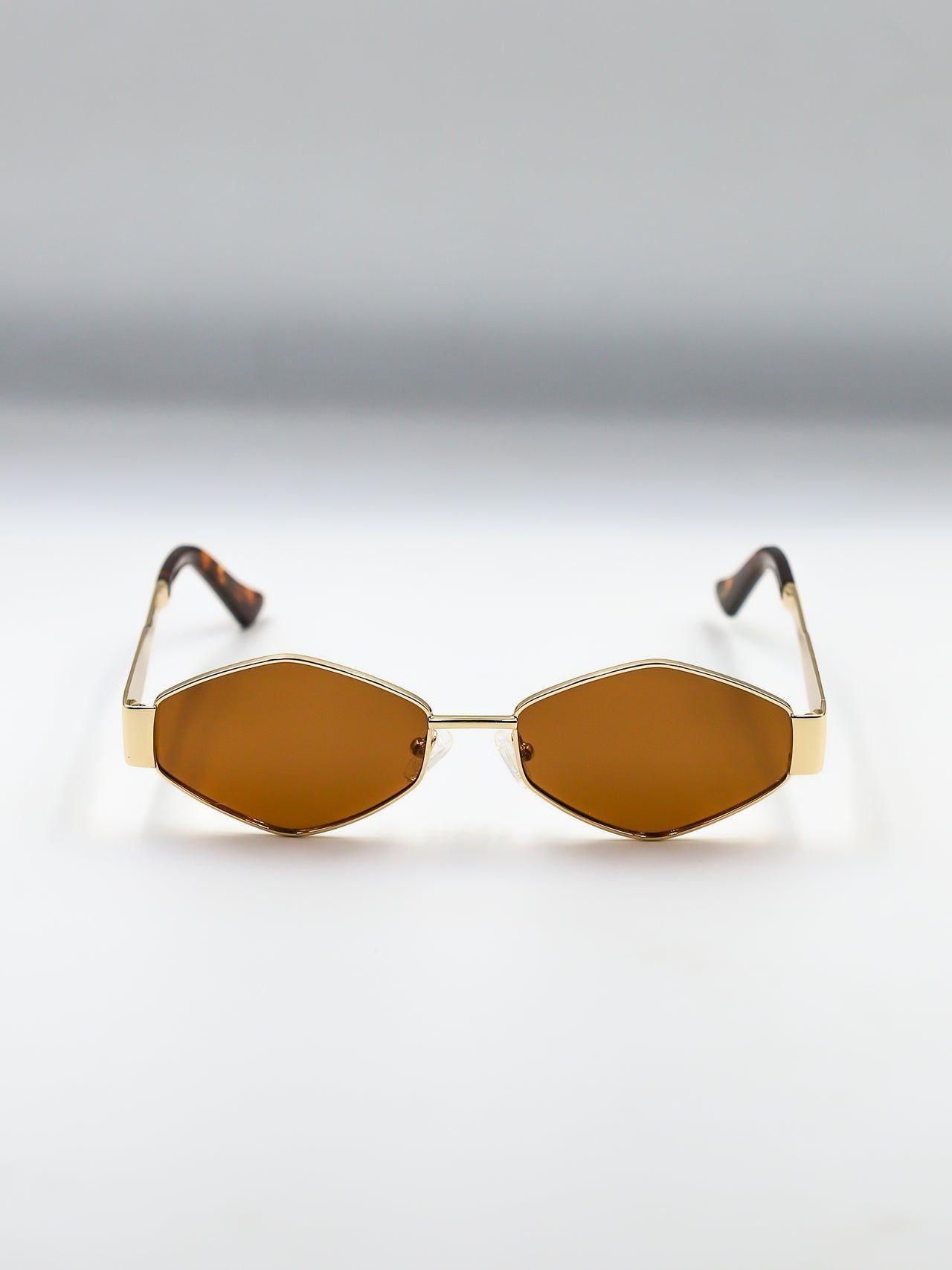 LENTES DE SOL UNTOLD MYKONOS BROWN METAL ACETATO-6