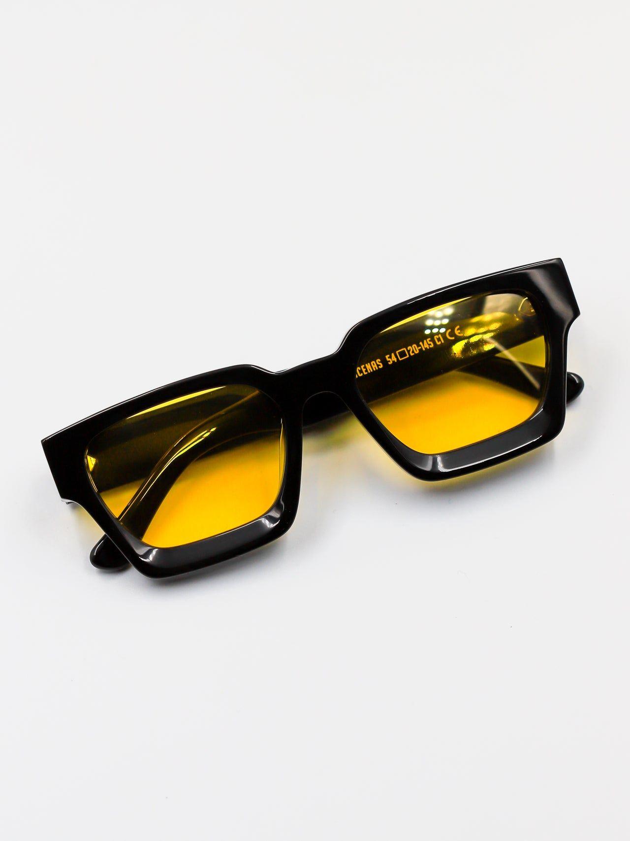 Lentes De Sol Micenas Black and Yellow - Untold-4