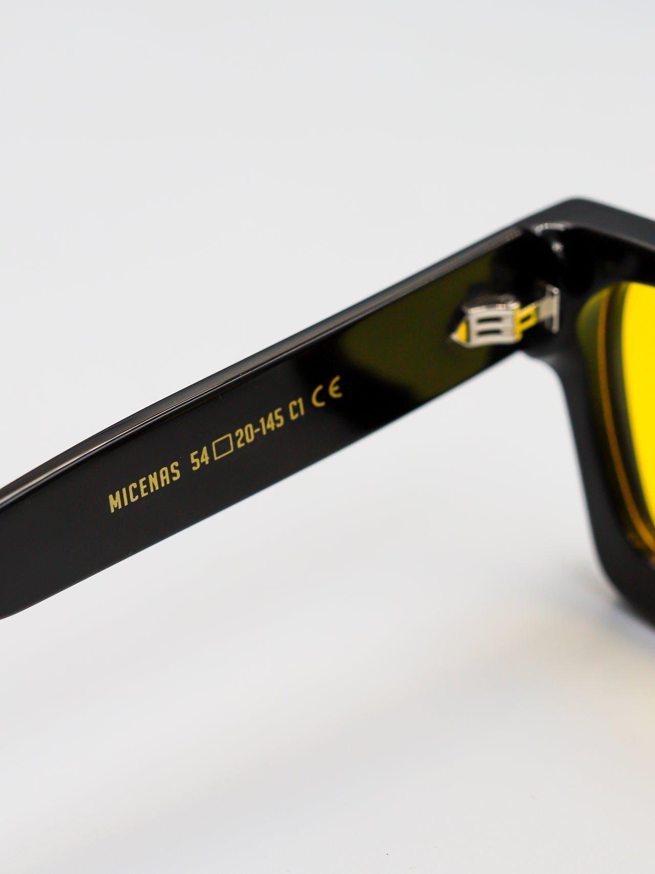 Lentes De Sol Micenas Black and Yellow - Untold-6