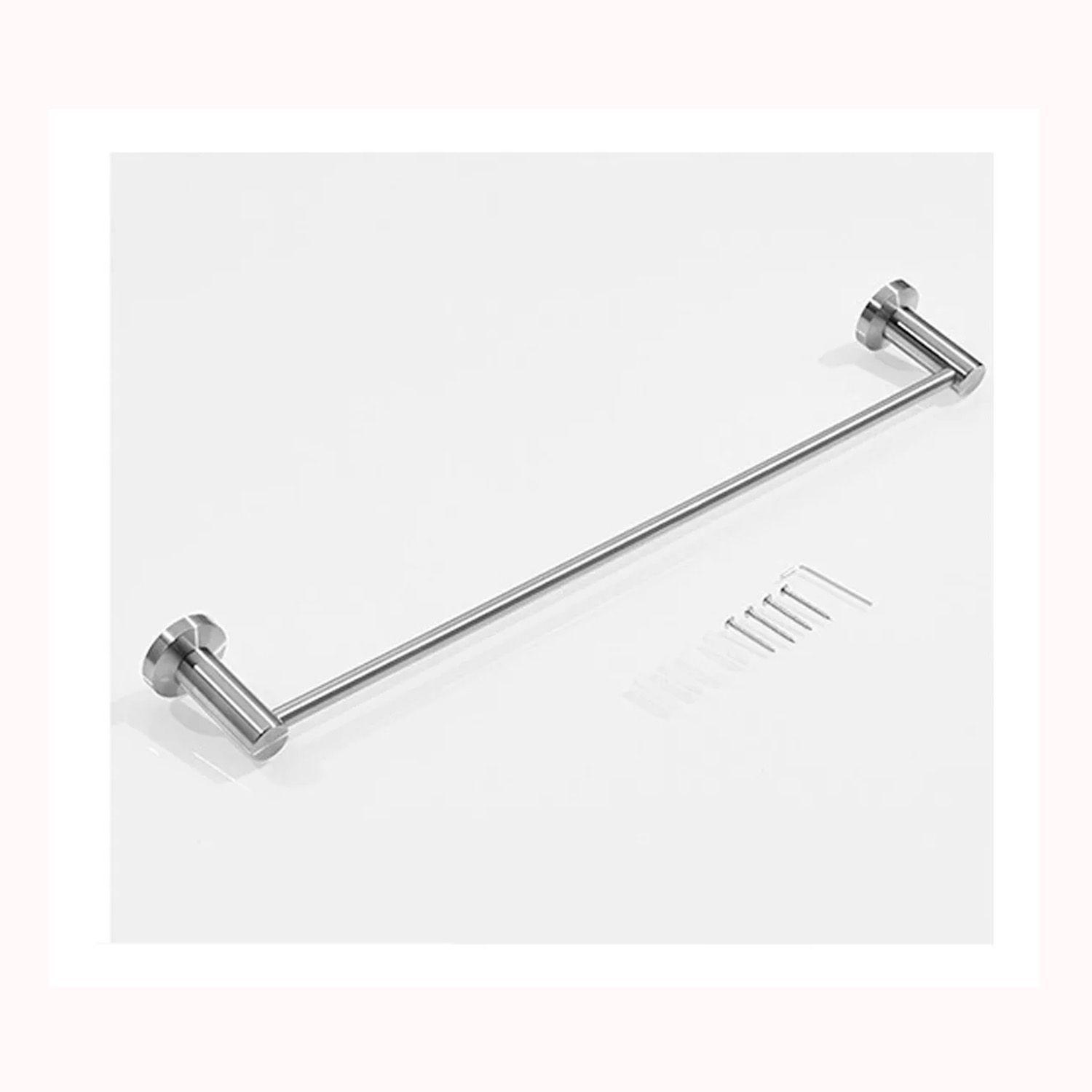 Barra de baño porta toalla acero inoxidable-1
