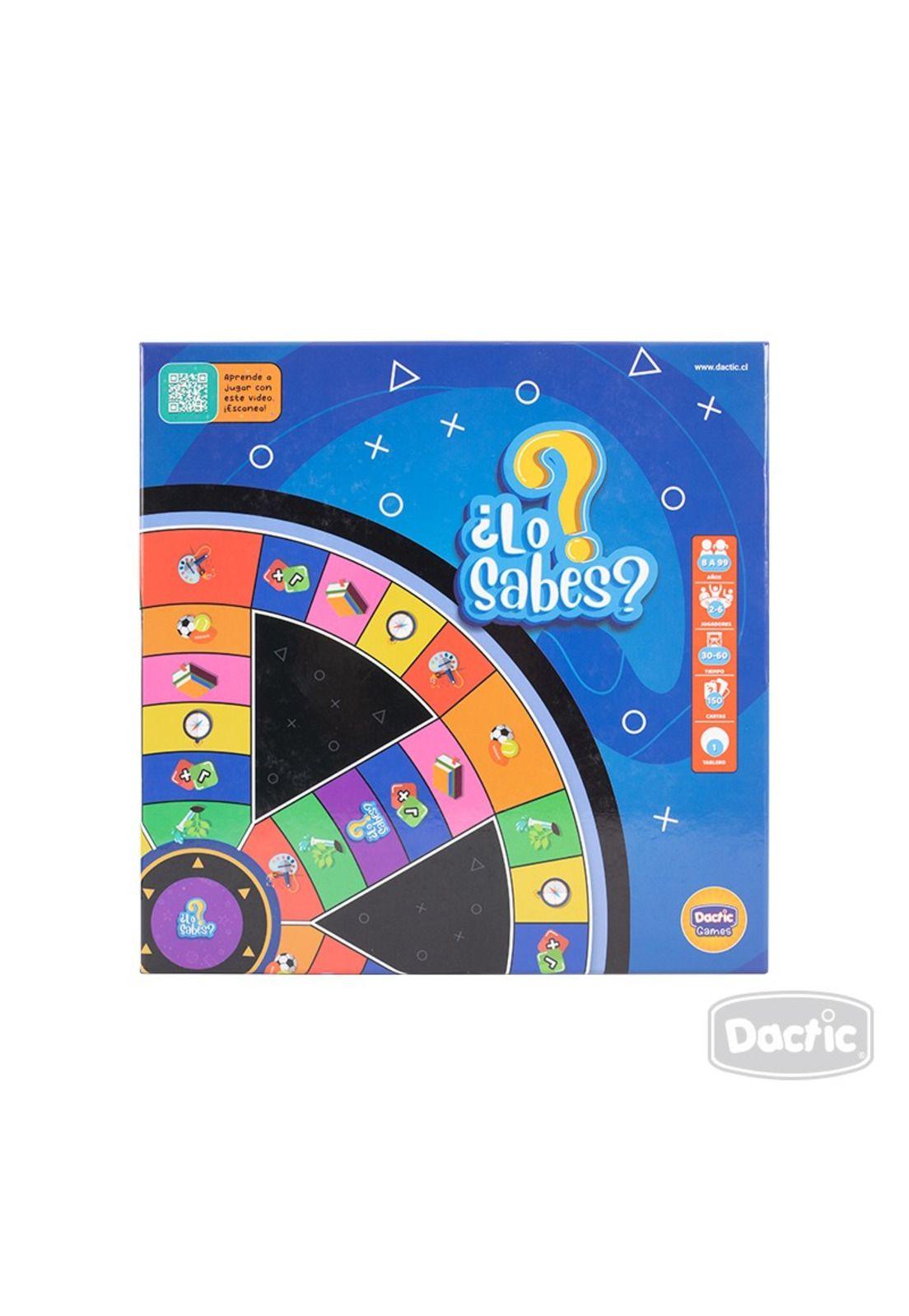 Juego de mesa ¿Lo Sabes? Dactic-3